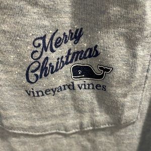 Vineyard Vines Christmas whale long sleeve tee shirt youth xl (18)